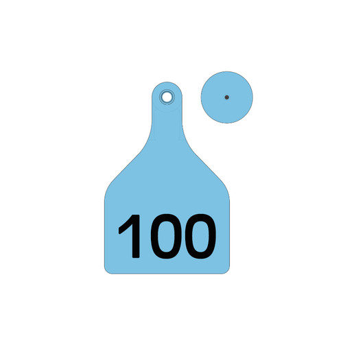 SHEARWELL TAGS XLARGE BLUE 76-100