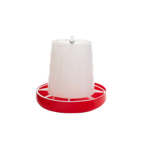 LITTLE GIANT HANGING PLASTIC POULTRY FEEDER 3 lbs