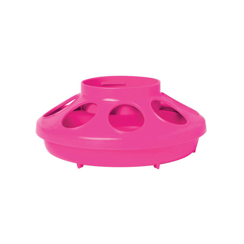 LITTLE GIANT PLASTIC FEEDER- BASE ONLY HOT PINK #806