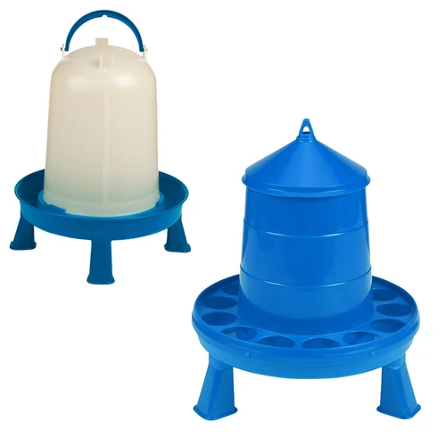 DOUBLE TUF POULTRY FEEDER/WATERER WITH FEET
