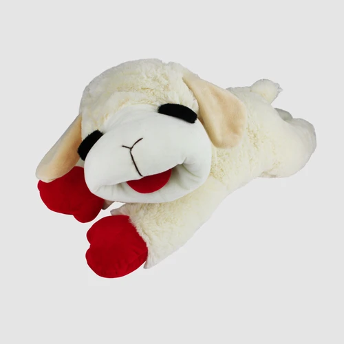 LAMB CHOP, 10in,  DOG TOY