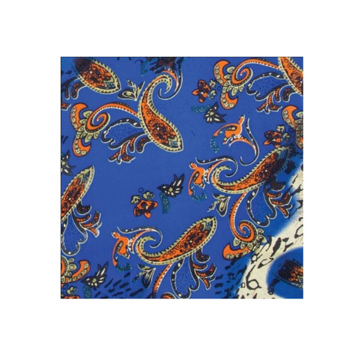 WILD RAG, #12 CHARMEUSE PAISLEY PEACOCK