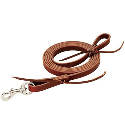 LATIGO LEATHER FLAT ROPER REIN 5/8" x 8', 50-1488-8