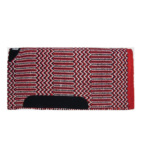 DOUBLE WEAVE 1" 32X32 RED BLACK