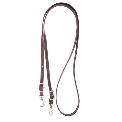 LATIGO ROPING REIN 5/8" THICK BUCKLE SNAP ENDS