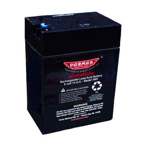PARMAK POWERHOUSE 6 VOLT BATTERY, MODEL 901