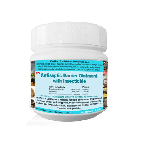F10 ANTISEPTIC BARRIER OINTMENT WITH INSECTICIDE 100gm