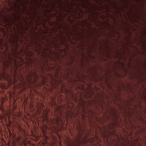 WILD RAG, JACQUARD CRANBERRY 100% SILK WILD RAG, JACQUARD CRANBERRY 100% SILK