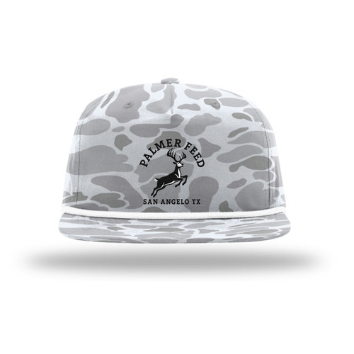 PALMER'S BLIZZARD DUCK CAMO WITH LIGHT BROWN ROPE