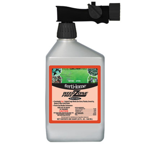 FERTI-LOME WEED-FREE ZONE HOSE END 32oz FERTI-LOME WEED-FREE ZONE HOSE END 32oz