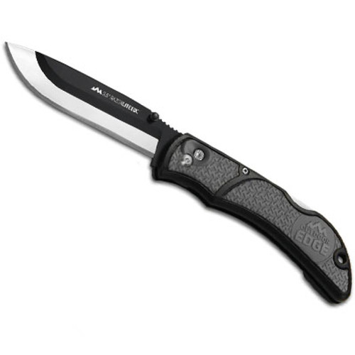 KNIFE RAZORLITE 3.5" REPLACEABLE BLADE HUNTING KNIFE, GRAY, Outdoor Edge Knives