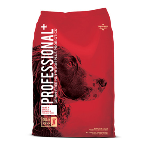 PROFESSIONAL PLUS LAMB & LENTILS 28#, GRAIN FREE PROFESSIONAL PLUS LAMB & LENTILS 28#, GRAIN FREE