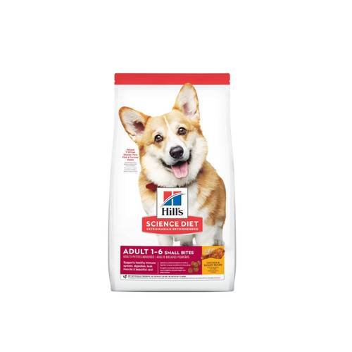 SD DOG ADULT SMALL BITES CHICKEN & BARLEY RECIPE DOG FOOD, 15lb, 603798