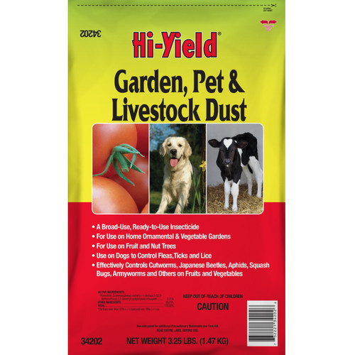 HI-YIELD GARDEN, PET AND LVESTOCK DUST 3.25lb
