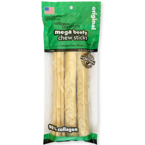 MEGA BEEFY STICKS ORIGINAL FLAVOR 10"