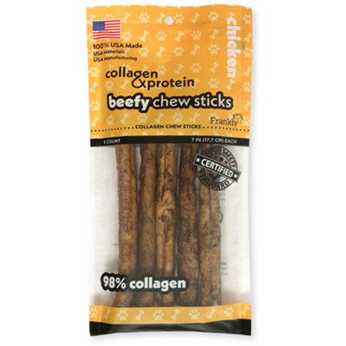 BEEFY STICKS CHICKEN FLAVOR 7"