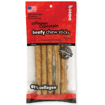 BEEFY STICKS BACON FLAVOR 7"