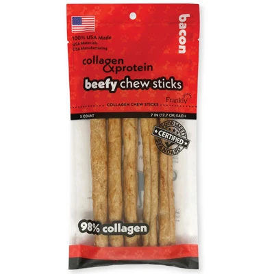 BEEFY STICKS BACON FLAVOR 7"
