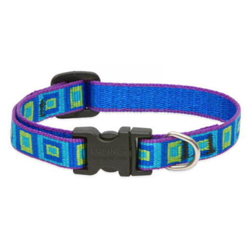 LUPINE, 1/2" 8-12" SEA GLASS, CAT COLLAR