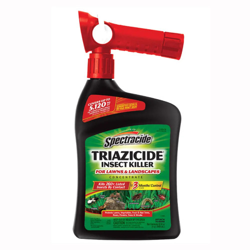 SPECTRACIDE TRIAZICIDE INSECT KILLER FOR LAWNS & LANDSCAPES CONCENTRATE RTS 32oz