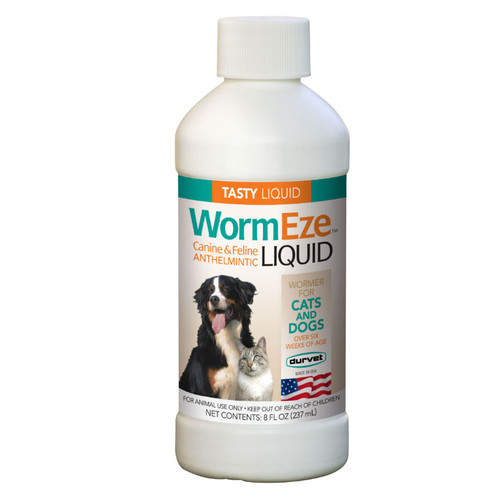 WORMEZE LIQUID 8oz DOGS & CATS