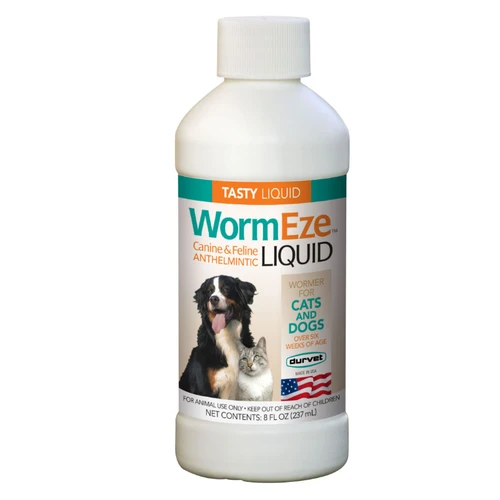 WORMEZE LIQUID 8oz DOGS & CATS