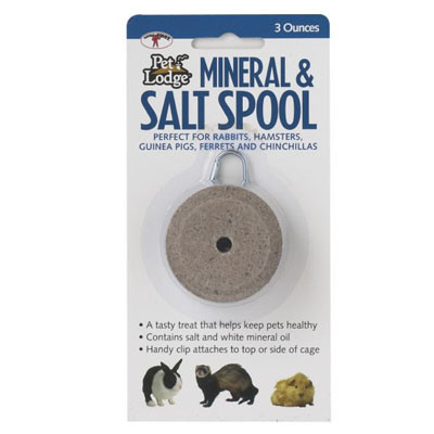 MINERAL & SALT SPOOL W/ HANGER