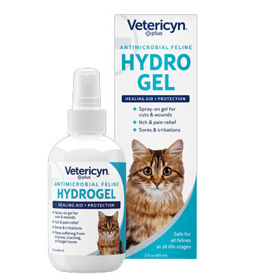 VETERICYN ANTIMICROBIAL HYDROGEL-FELINE 3oz