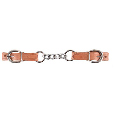 HARNESS AND TWIST LINK CHAIN CURB STRAP, 4 CHAIN LINK