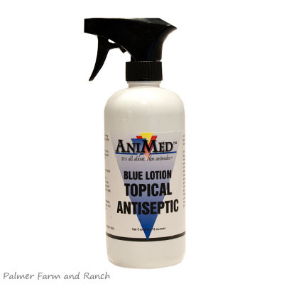 BLUE LOTION TOPICAL SPRAY 16oz TOPICAL ANTISEPTIC