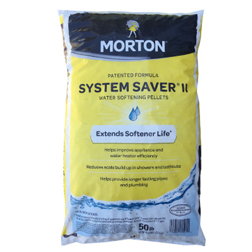 MORTON SYSTEM SAVER SALT PELLETS 50#