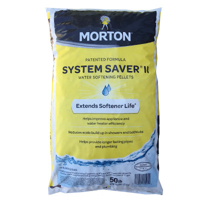 MORTON SYSTEM SAVER SALT PELLETS 50#