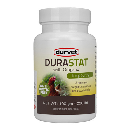 DURVET PERFORMANCE POULTRY DURASTAT WITH OREGANO 100gm