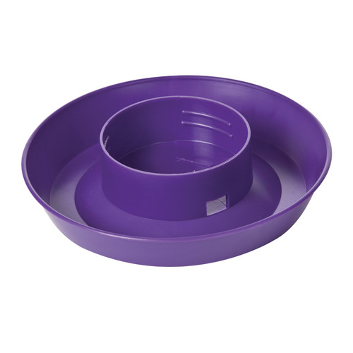 MASON JAR BASE-SCREW ON #740 PURPLE BASE FOR WATERER