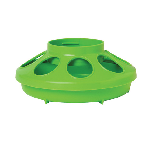 PLASTIC FEEDER- BASE ONLY APPLE GREEN #806