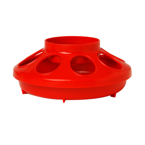 PLASTIC FEEDER -BASE ONLY RED #806