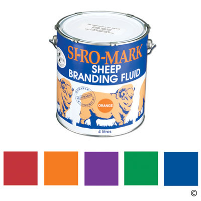 SIROMARK BRANDING PAINT PURPLE 1.06GL