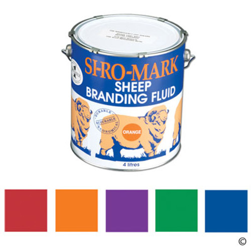 SIROMARK BRANDING PAINT RED 1.06GL SIROMARK BRANDING PAINT RED 1.06GL