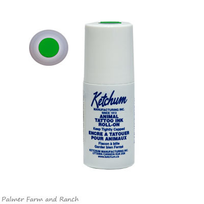 TATTOO INK GREEN ROLL-ON 2oz