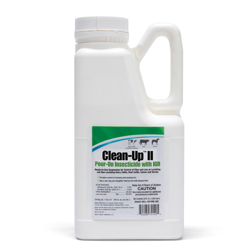 BAYER CLEAN UP II POUR ON 1/2 GALLON