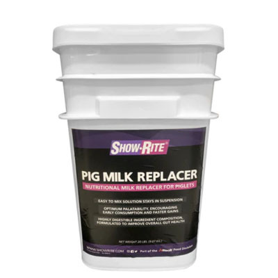 SHOWRITE BABY PIG MILK 20lb