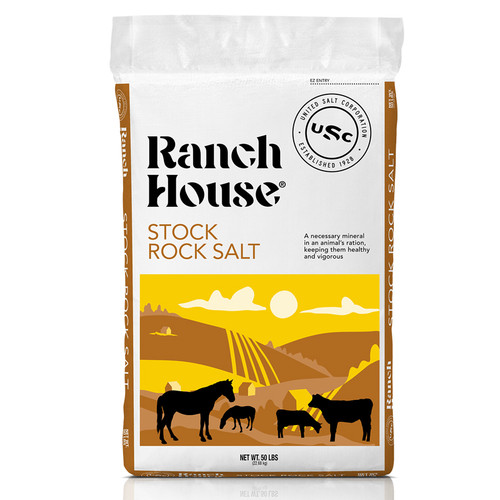 UNITED STOCK SALT 50#RANCH HOUSE