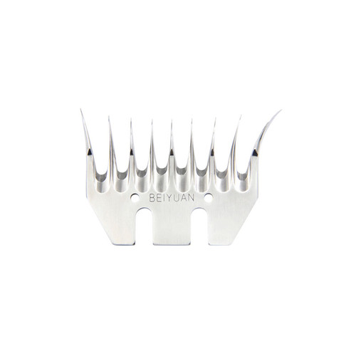 BEIYUAN MEDIUM BEVEL 9 TOOTH COMB 96MB-9