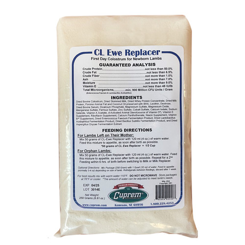 CUPREM CL EWE REPLACER 250g