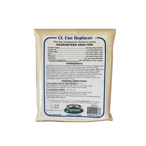 CUPREM CL EWE REPLACER 50g