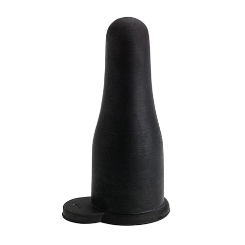 NIPPLE, PURE GUM LAMB (BLACK)