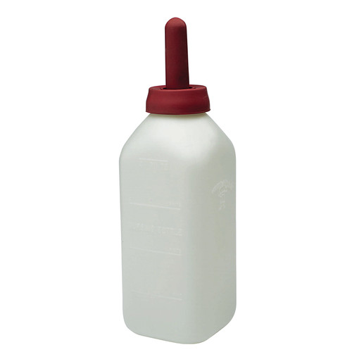 BOTTLE, CALF WITH SNAP ON NIPPLE, FOR 2qt BOTTLE