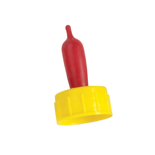 NIPPLE, PRITCHARD TEAT (RED/YELLOW)