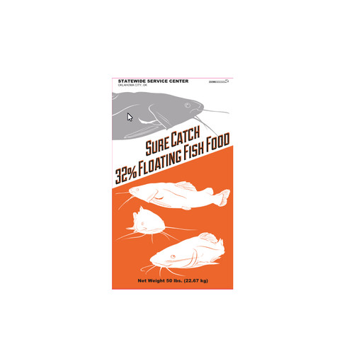 32% FLOATING FISHFOOD 50#