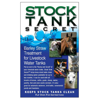 STOCK TANK SECRET WATER TREATMENT